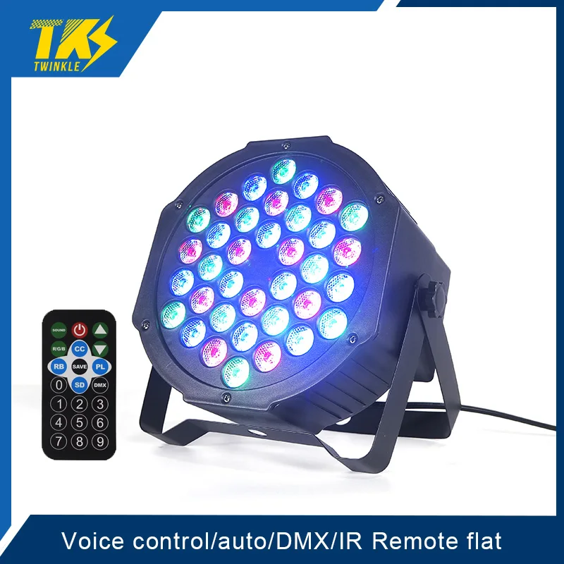 LED par wireless RF remote control flat Sound Control colorful Par Lighting LED Stage Lightsfor LED stage lighting equipments
LED par wireless RF remote control flat Sound Control colorful Par Lighting LED Stage Lightsfor LED stage lighting equipments
