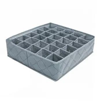 30 Cell Foldable Bamboo Charcoal Underwear Socks Drawer Organizer Storage Box Polypropylene Non-woven Seperate Box 11L
30 Cell Foldable Bamboo Charcoal Underwear Socks Drawer Organizer Storage Box Polypropylene Non-woven Seperate Box 11L