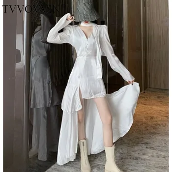 Women Dress Temperament White Dresses Long Sleeve High Waist Vintage Dress Irregular Ladies Long Dresses Spring 2020 AS019
Women Dress Temperament White Dresses Long Sleeve High Waist Vintage Dress Irregular Ladies Long Dresses Spring 2020 AS019