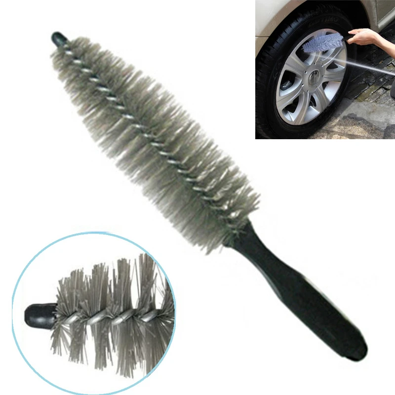 Portable car wheel rim Bendable Detailing wash brush Not scratched tire 3cm long Soft Bristle for Rim Exhaust Tips Motorcycles
Portable car wheel rim Bendable Detailing wash brush Not scratched tire 3cm long Soft Bristle for Rim Exhaust Tips Motorcycles