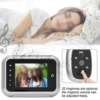 High Quality Set Of 3.5 \"HD Screen Cat Eye Viewer Eye Doorbell Monitoring Camera With Double-sided Sticker
High Quality Set Of 3.5 \"HD Screen Cat Eye Viewer Eye Doorbell Monitoring Camera With Double-sided Sticker