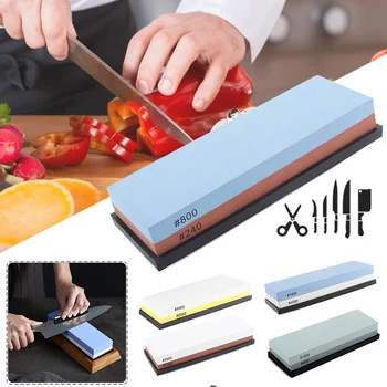 Whetstone Knife Sharpening Stone 2-Sided Knife Sharpener Set with Non-Slip Base Angle Guide LBShipping
Whetstone Knife Sharpening Stone 2-Sided Knife Sharpener Set with Non-Slip Base Angle Guide LBShipping