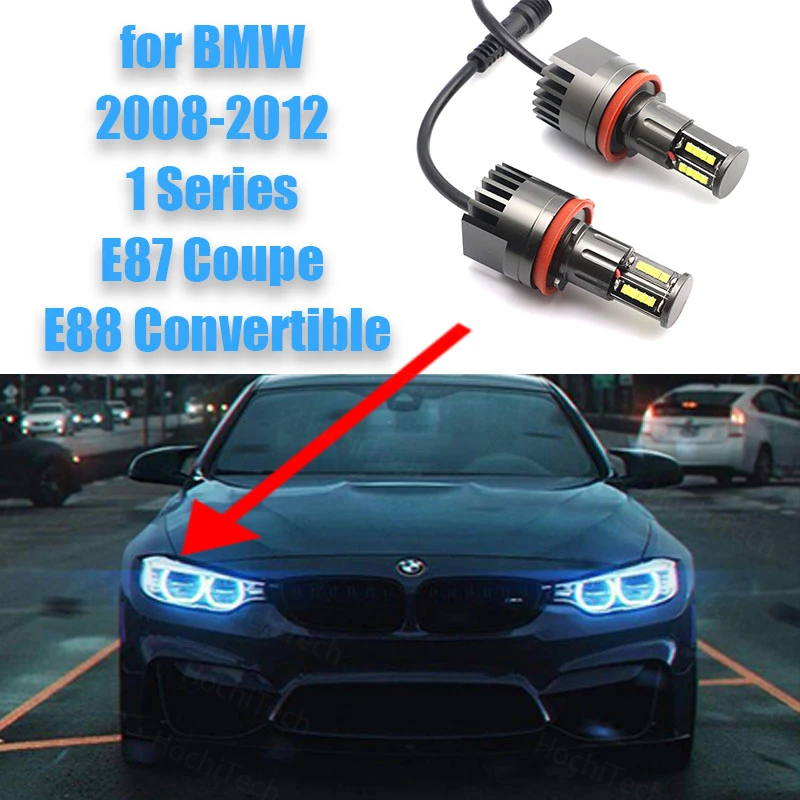 160W 3-year Warraty IP65 Ultra Bright LED Marker 6000K for BMW 2008-2012 1 Series E87 Coupe E88 Convertible LED Angel Eyes Light 
160W 3-year Warraty IP65 Ultra Bright LED Marker 6000K for BMW 2008-2012 1 Series E87 Coupe E88 Convertible LED Angel Eyes Light