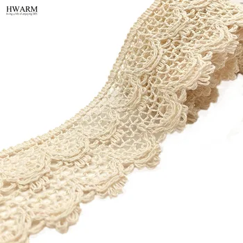 30yard 5.3cm Cotton Thread African Lace Fabric Ribbon DIY Sewing Trim Accessories Wedding Decoration Christmas Curtain Clothing
30yard 5.3cm Cotton Thread African Lace Fabric Ribbon DIY Sewing Trim Accessories Wedding Decoration Christmas Curtain Clothing