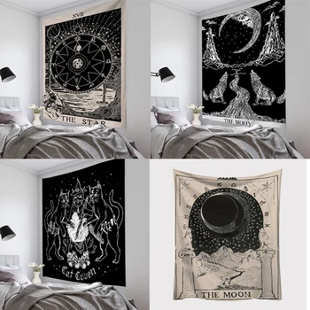 Tarot Sun and Moon Pattern Blanket Tarot Indian Mandala Tapestry Wall Hanging Bohemia Gypsy Home Bedroom Decorating Throw
Tarot Sun and Moon Pattern Blanket Tarot Indian Mandala Tapestry Wall Hanging Bohemia Gypsy Home Bedroom Decorating Throw