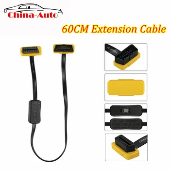 Newest MOC259 AUTOOL 60CM Extension Cable 16Pin with switch Diagnostic Tool Scanner Code Reader Adapter Connector Cable
Newest MOC259 AUTOOL 60CM Extension Cable 16Pin with switch Diagnostic Tool Scanner Code Reader Adapter Connector Cable