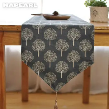 NAPEARL 1 Piece Hot Sale 30x180cm Blue White Tree Pattern Linen Table Runner Dinner Towel Cloth For Christmas Decortaion 
NAPEARL 1 Piece Hot Sale 30x180cm Blue White Tree Pattern Linen Table Runner Dinner Towel Cloth For Christmas Decortaion