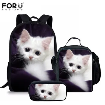 FORUDESIGNS Black Cat Predator Pattern Girls Shoulder Satchels Canvas Rugzak Students Backpacks for School Mochilas Escolares
FORUDESIGNS Black Cat Predator Pattern Girls Shoulder Satchels Canvas Rugzak Students Backpacks for School Mochilas Escolares