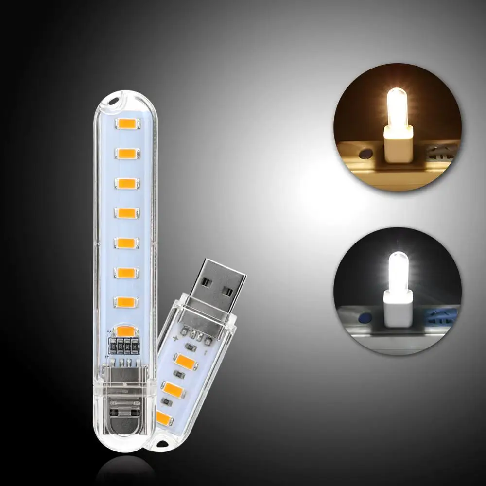 1/2pcs LED Night Light Portable 3LEDs 8LEDs 5V USB Reading Table Lamp Bendable Extension Pole Adapter Book Light Warm White Lamp
1/2pcs LED Night Light Portable 3LEDs 8LEDs 5V USB Reading Table Lamp Bendable Extension Pole Adapter Book Light Warm White Lamp