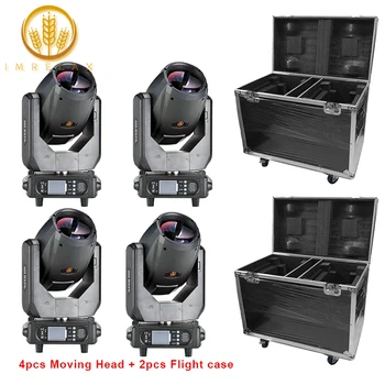 IMRELAX New 4pcs 400,000 LUX Revolution Sharpy Beam 250W Moving Head Light Two Prism Plus Rainbow Colors Beam Light With Case
IMRELAX New 4pcs 400,000 LUX Revolution Sharpy Beam 250W Moving Head Light Two Prism Plus Rainbow Colors Beam Light With Case
