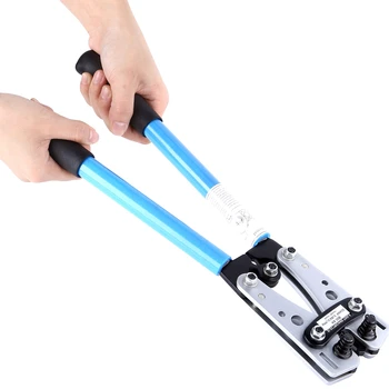 Professional 6-50mm² Plug Crimp Plier Hex Crimper Crimping Tool Battery Cable Lug Non-Insulated Terminal Blue
Professional 6-50mm² Plug Crimp Plier Hex Crimper Crimping Tool Battery Cable Lug Non-Insulated Terminal Blue