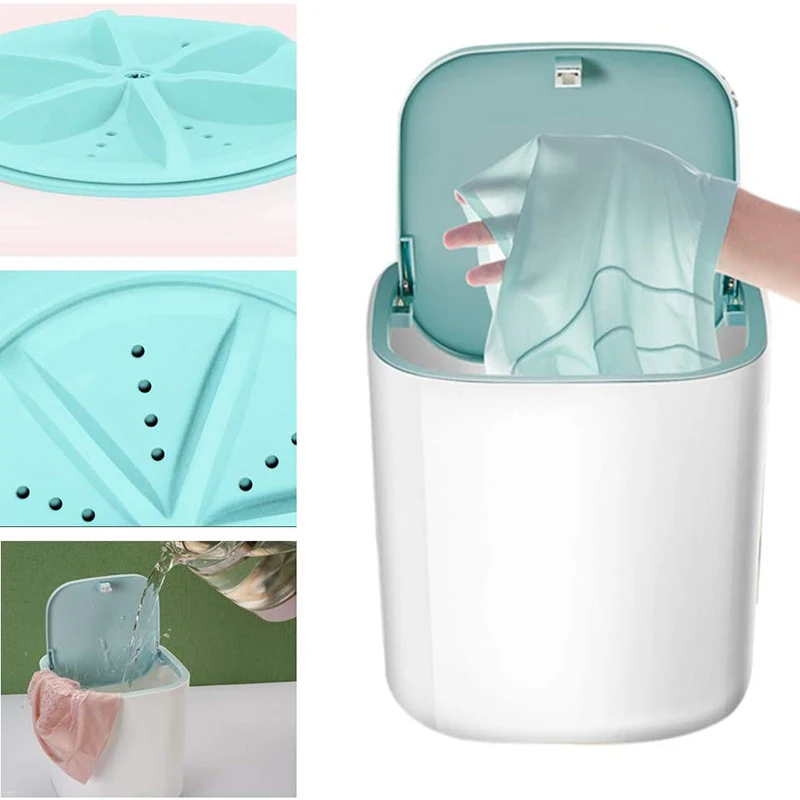 Mini Ultrasonic Electric Washing Machine USB Charging Mini Tabble top Clothes Washing 3-5Kg Wash Dry Underwear Care Cleaner
Mini Ultrasonic Electric Washing Machine USB Charging Mini Tabble top Clothes Washing 3-5Kg Wash Dry Underwear Care Cleaner