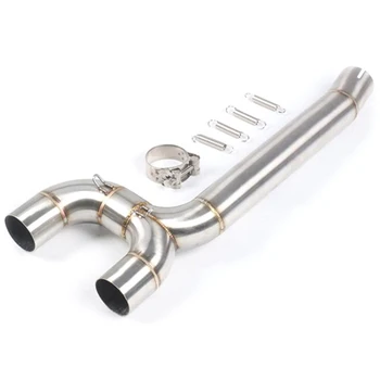 Motorcycle Exhaust System Middle Pipe Link Connect Motorbike Accessories for Yamaha FZ6 FZ6N FZ6S 2004-2008 2009
Motorcycle Exhaust System Middle Pipe Link Connect Motorbike Accessories for Yamaha FZ6 FZ6N FZ6S 2004-2008 2009