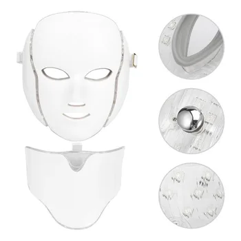 New 7Colors Light LED Face Massage Microcurrent Facial Mask Machine Photon Therapy Skin Facial Neck Mask Whitening Electric 
New 7Colors Light LED Face Massage Microcurrent Facial Mask Machine Photon Therapy Skin Facial Neck Mask Whitening Electric