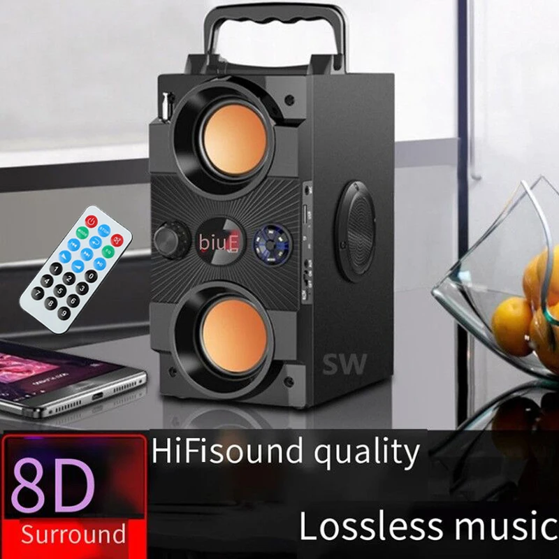 40W Big Power Portable Bluetooth Speaker Outdoor Wireless Subwoofer Boombox Column Sound Music Center Support AUX TF FM Radio
40W Big Power Portable Bluetooth Speaker Outdoor Wireless Subwoofer Boombox Column Sound Music Center Support AUX TF FM Radio