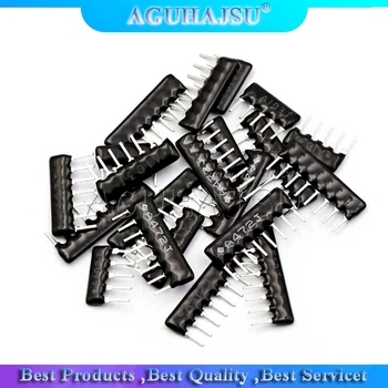 10pcs DIP exclusion Network Resistor array 9pin 100 220 330 470 510 680 1K 1.2K 1.5K 2K 2.2K 3.3K 4.7K 5.1K 5.6K 10K 100K ohm
10pcs DIP exclusion Network Resistor array 9pin 100 220 330 470 510 680 1K 1.2K 1.5K 2K 2.2K 3.3K 4.7K 5.1K 5.6K 10K 100K ohm