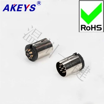 10 PCS DSCT-9-07f-s keyboard plug DIN socket S terminal 9 pins MIDI nine-core socket head
10 PCS DSCT-9-07f-s keyboard plug DIN socket S terminal 9 pins MIDI nine-core socket head