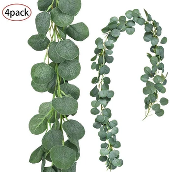 4 Pack Artificial Eucalyptus Garland Faux Silver Dollar Eucalyptus Leaves Vines Garland Greenery Table Runner Wedding Backdrop A
4 Pack Artificial Eucalyptus Garland Faux Silver Dollar Eucalyptus Leaves Vines Garland Greenery Table Runner Wedding Backdrop A