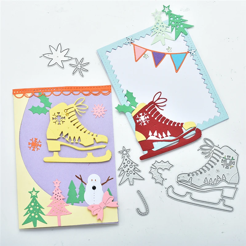 GJCrafts Skate Dies Christmas Dies Tree Metal Cutting Dies Scrapbooking for Card Making DIY Embossing Cuts Craft Letter Dies
GJCrafts Skate Dies Christmas Dies Tree Metal Cutting Dies Scrapbooking for Card Making DIY Embossing Cuts Craft Letter Dies