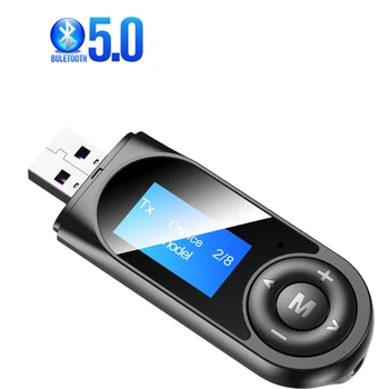 T13 LCD 5.0 Bluetooth EDR A2DP Adapter Receiver Transmitter AUX RCA Wireless Audio Adapter For TV/PC/Car Wireless Adapter
T13 LCD 5.0 Bluetooth EDR A2DP Adapter Receiver Transmitter AUX RCA Wireless Audio Adapter For TV/PC/Car Wireless Adapter