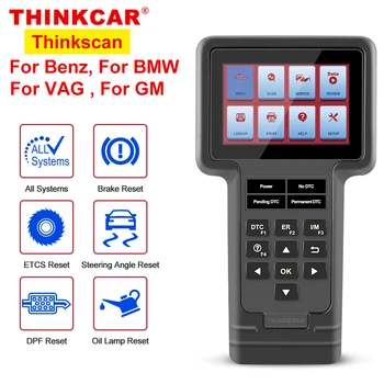THINKCAR Thinkscan OBD2 Scanner Professional Full System Car Diagnostic Tool Oil DPF SAS EPB Reset OBD 2 Automotive Scanner Tool
THINKCAR Thinkscan OBD2 Scanner Professional Full System Car Diagnostic Tool Oil DPF SAS EPB Reset OBD 2 Automotive Scanner Tool