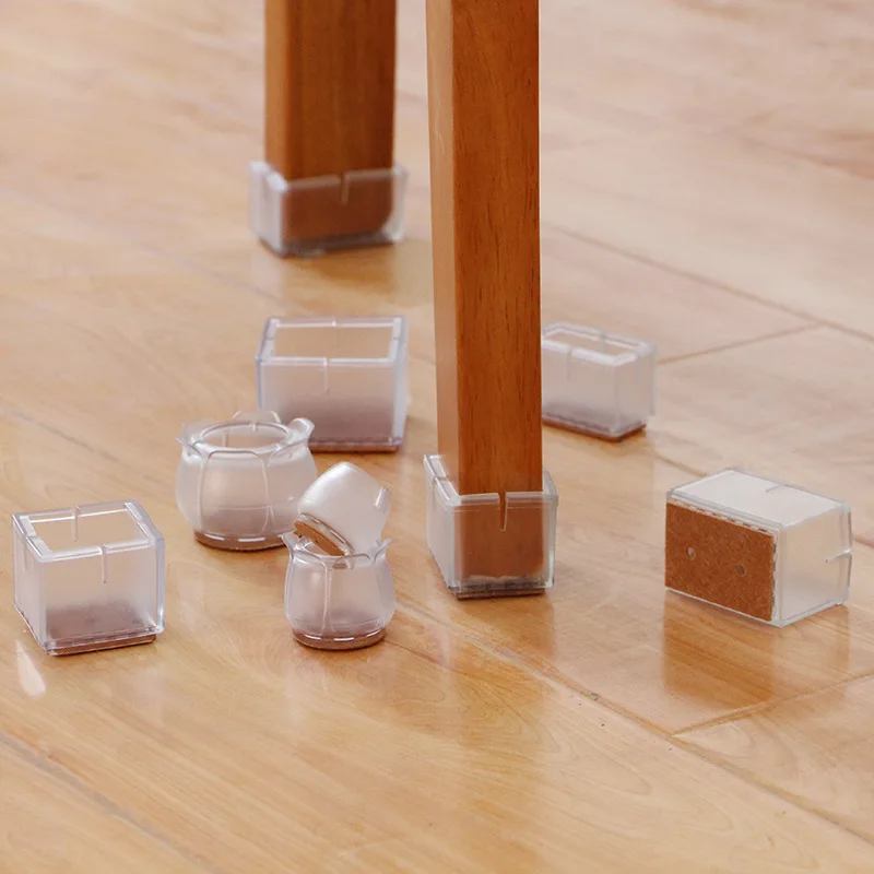 10pcs Transparent PVC Chair Leg Caps Non-slip Furniture Table Stools Foot Cover Floor Protector Pads Silent Sofa Leveling Feet
10pcs Transparent PVC Chair Leg Caps Non-slip Furniture Table Stools Foot Cover Floor Protector Pads Silent Sofa Leveling Feet