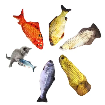 Cat Wagging Fish Electric Realistic Plush Interactivity Fish Plush Toys Electronic Pet Toy LBShipping
Cat Wagging Fish Electric Realistic Plush Interactivity Fish Plush Toys Electronic Pet Toy LBShipping