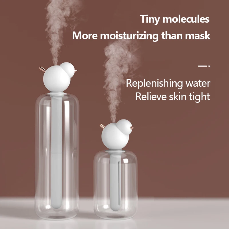 ELOOLE Creative Bird Air Humidifier Aroma Diffuser Mist Maker For Home Office Desktop Cup Diffuser Detachable Portable Mute
ELOOLE Creative Bird Air Humidifier Aroma Diffuser Mist Maker For Home Office Desktop Cup Diffuser Detachable Portable Mute