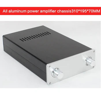 All Aluminum Power Amplifier Chassis WA105 Preamp Case DAC Shell Amplifier Box Power Supply Enclosure Multipurpose 310*195*70MM
All Aluminum Power Amplifier Chassis WA105 Preamp Case DAC Shell Amplifier Box Power Supply Enclosure Multipurpose 310*195*70MM