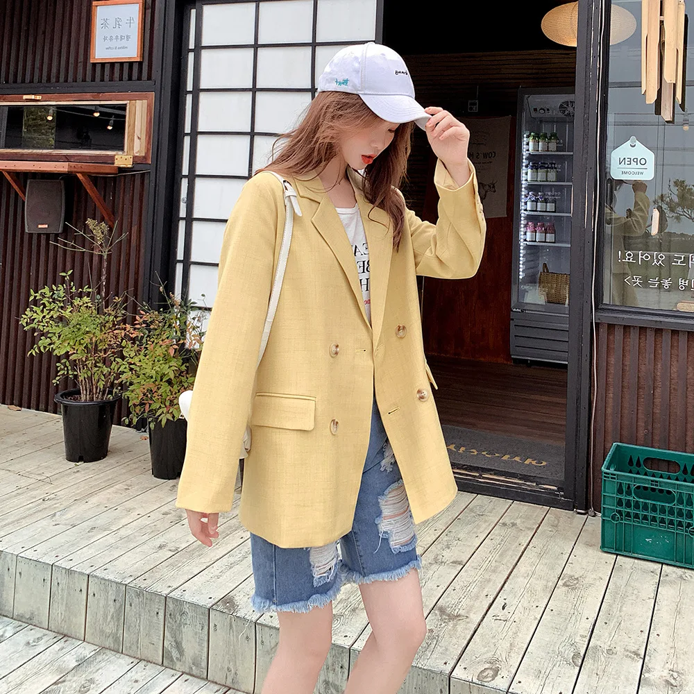 Suit Women's 2019 Spring And Autumn New Style Fashion Korean-style Loose-Fit Students CHIC British Style Waist Hugging Casual Su
Suit Women's 2019 Spring And Autumn New Style Fashion Korean-style Loose-Fit Students CHIC British Style Waist Hugging Casual Su