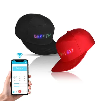 USB LED Display Cap Smartphone App Controlled Glow DIY Edit Text Hat Base all Cap USB Cap For Party For Bar For Wedding
USB LED Display Cap Smartphone App Controlled Glow DIY Edit Text Hat Base all Cap USB Cap For Party For Bar For Wedding