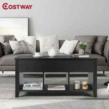 Modern Lift Top Coffee Table with Storage Lower Shelf Large Hidden Compartment Storage Space Living Room Storage Table
Modern Lift Top Coffee Table with Storage Lower Shelf Large Hidden Compartment Storage Space Living Room Storage Table