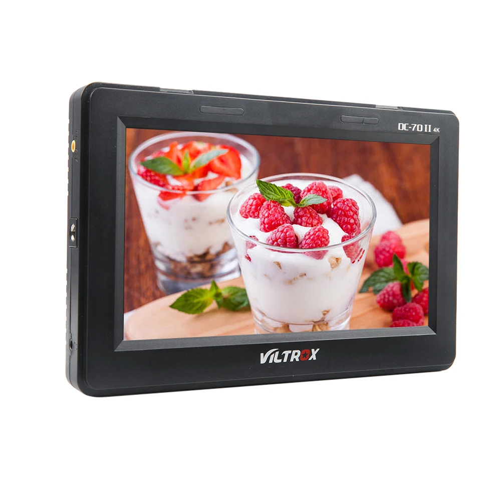 VILTROX DC-70II 1024 * 600 7'' Clip-on Color TFT LCD HD Monitor HDMI AV Input for DSLR Camera Camcorder
VILTROX DC-70II 1024 * 600 7'' Clip-on Color TFT LCD HD Monitor HDMI AV Input for DSLR Camera Camcorder