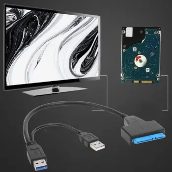 SATA to USB3.0 2.5" Adapter Cable Reader High Speed for External 2.5 inch SATA/HDD SSD Hard Disk Drive Cable Sata to Usb
SATA to USB3.0 2.5" Adapter Cable Reader High Speed for External 2.5 inch SATA/HDD SSD Hard Disk Drive Cable Sata to Usb