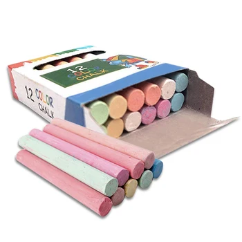 100/12pcs Mixed Colour White Chalk Sticks Pack Kids Playground School Art Learning Dust-free chalk Colored water-soluble chalk
100/12pcs Mixed Colour White Chalk Sticks Pack Kids Playground School Art Learning Dust-free chalk Colored water-soluble chalk