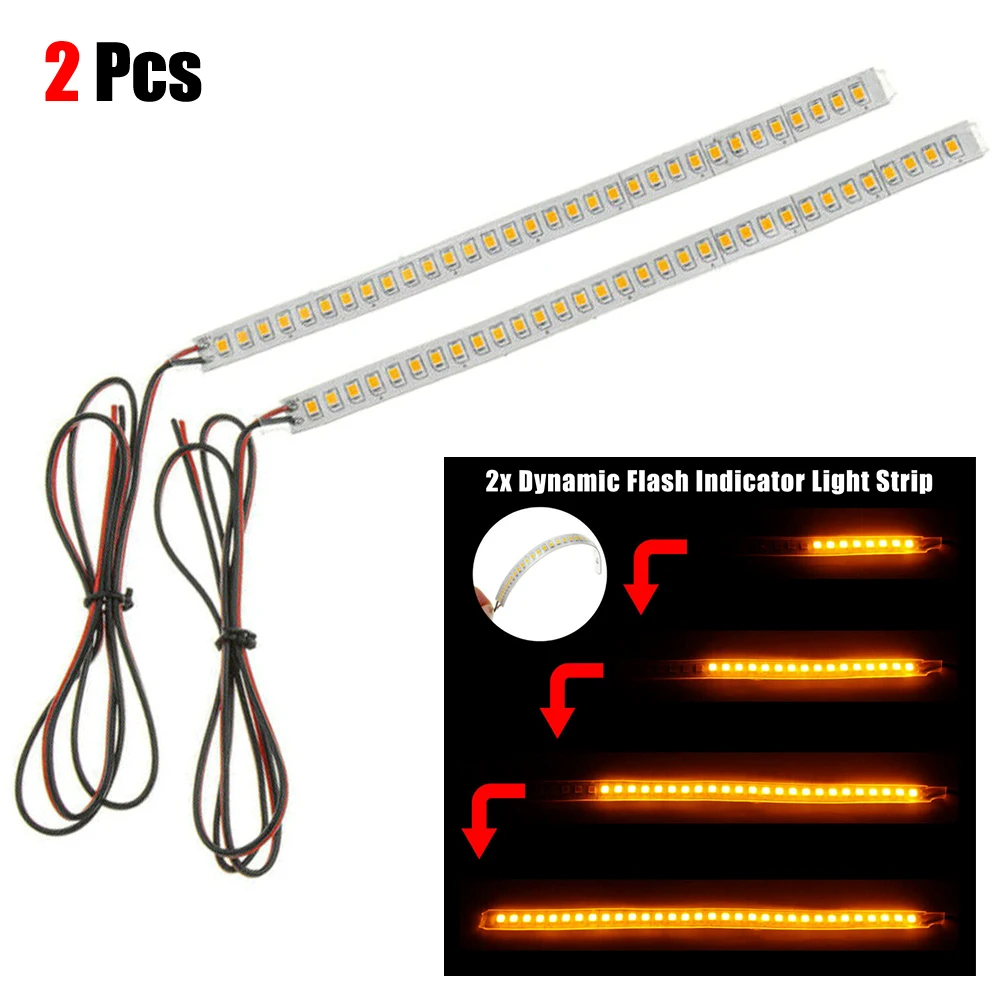2pcs 12V 5W Auto Dynamic LED Rear Side Mirror Arrow Arrow Strip Set Truck Turn Signal Indicator Light Bar Auto Car Accessories
2pcs 12V 5W Auto Dynamic LED Rear Side Mirror Arrow Arrow Strip Set Truck Turn Signal Indicator Light Bar Auto Car Accessories