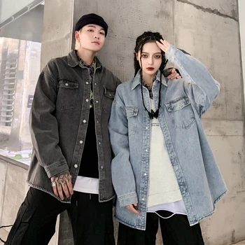 Original Oversize High Street Retro Jeans Jacekt Men and Women Loose Hip Hop Casual Denim Coat Windbreaker Jean Bomber Jacket
Original Oversize High Street Retro Jeans Jacekt Men and Women Loose Hip Hop Casual Denim Coat Windbreaker Jean Bomber Jacket