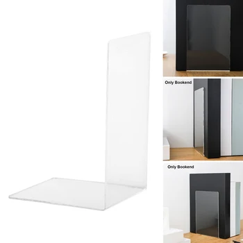 L-shaped Reading Support Stand Clear Acrylic Bookends Desktop Organizer Transparent Book End School Stationery Office Accessorie
L-shaped Reading Support Stand Clear Acrylic Bookends Desktop Organizer Transparent Book End School Stationery Office Accessorie