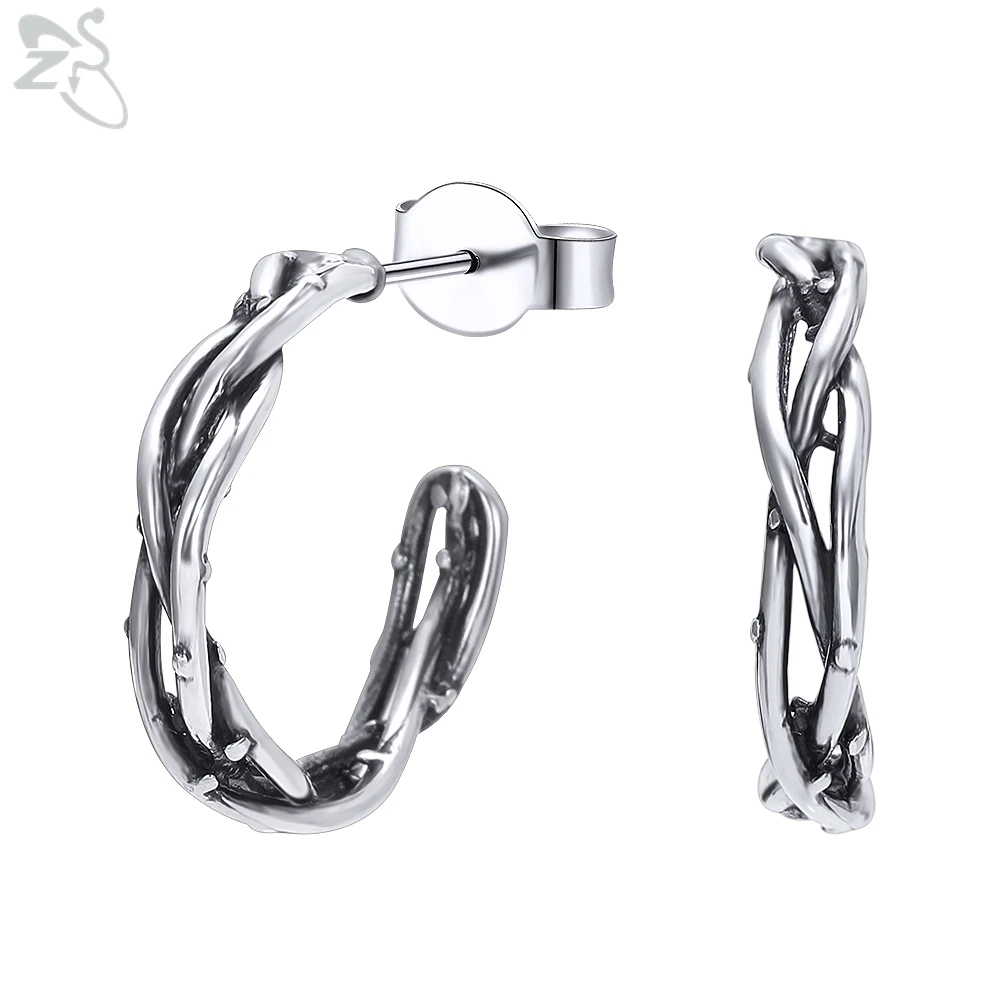 ZS 2 Pcs Stainless Steel Stud Earrings For Women Girl C Geometric Statement Earring Vintage Earrings Boucle d'oreille femme 2019
ZS 2 Pcs Stainless Steel Stud Earrings For Women Girl C Geometric Statement Earring Vintage Earrings Boucle d'oreille femme 2019