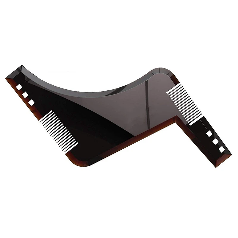 Beard Shaping Tool & Styling Template Plus Inbuilt Comb For Perfect Line Up & Edging
Beard Shaping Tool & Styling Template Plus Inbuilt Comb For Perfect Line Up & Edging