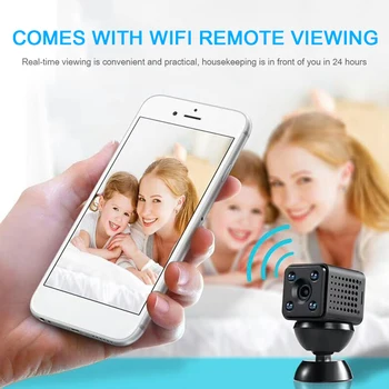 Night Vision Motion Detection Camcorders WiFi HD 1080P Mini Camera Recorder Home Baby Todder Safety Protection Parts
Night Vision Motion Detection Camcorders WiFi HD 1080P Mini Camera Recorder Home Baby Todder Safety Protection Parts