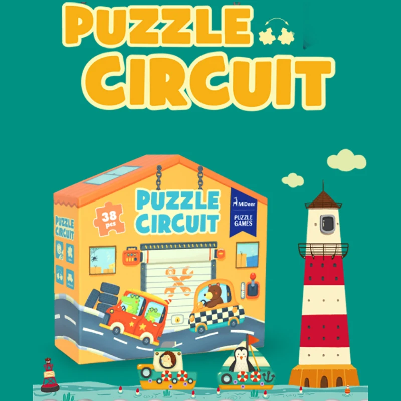 Children's Track Floor Puzzle Toy Set Boy Parent-child Interactive Baby Educational Toys Gift
Children's Track Floor Puzzle Toy Set Boy Parent-child Interactive Baby Educational Toys Gift