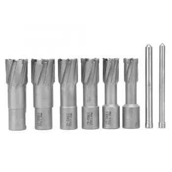 3/4" Weldon Shank Annular Cutter Set 35mm Depth 5/8" 11/16" 25/32" 7/8" 15/16" 1" Carpenter tools Domestic Delivery
3/4" Weldon Shank Annular Cutter Set 35mm Depth 5/8" 11/16" 25/32" 7/8" 15/16" 1" Carpenter tools Domestic Delivery