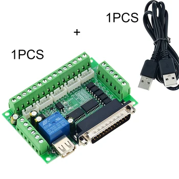Green MACH3 + TypeA USB Wire Engraving machine 5 Axis CNC Breakout Board With Optical Coupler For Stepper Motor drive controller
Green MACH3 + TypeA USB Wire Engraving machine 5 Axis CNC Breakout Board With Optical Coupler For Stepper Motor drive controller