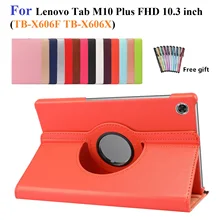Smart Cover for Lenovo Tab M10 FHD 10.3 Tab M10 FHD Plus 360 Rotating Case for TB-X606F/ TB-X606X Ultra Slim Capa Case with Pen
Smart Cover for Lenovo Tab M10 FHD 10.3 Tab M10 FHD Plus 360 Rotating Case for TB-X606F/ TB-X606X Ultra Slim Capa Case with Pen