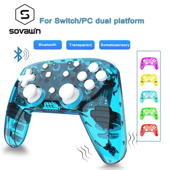 2020 Game pad Wireless Bluetooth Game joystick Controller with 6-Axis Handle For Switch PRO NS PC Vibration Somatosensory Gamepa
2020 Game pad Wireless Bluetooth Game joystick Controller with 6-Axis Handle For Switch PRO NS PC Vibration Somatosensory Gamepa