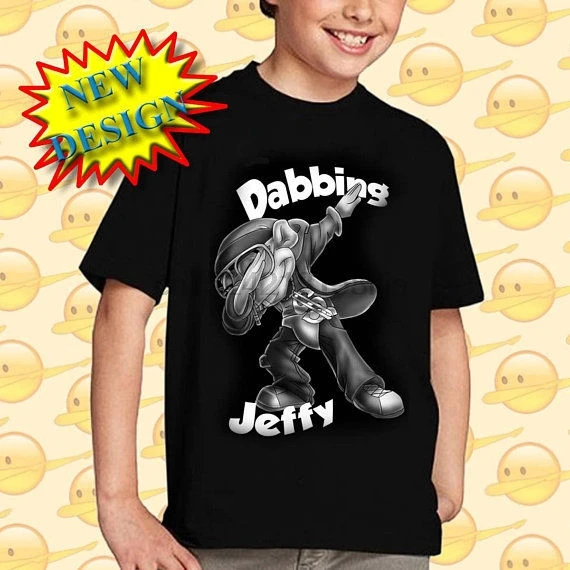Dabbing Jeffy - SML T-Shirt - Black Jeffy Silk Screened Jeffy Print Men Summer Style Fashion(1)
Dabbing Jeffy - SML T-Shirt - Black Jeffy Silk Screened Jeffy Print Men Summer Style Fashion(1)