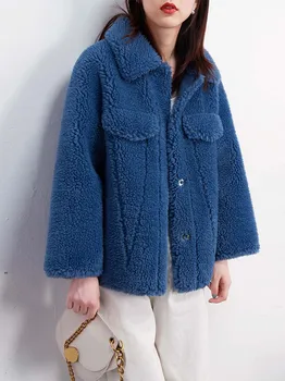 NiceMix Fur Coat Streetwear Wool Jacket Korean Vintage Tops Autumn Winter Coat Women Clothes 2019 Suede Lining Sheep Shearl
NiceMix Fur Coat Streetwear Wool Jacket Korean Vintage Tops Autumn Winter Coat Women Clothes 2019 Suede Lining Sheep Shearl