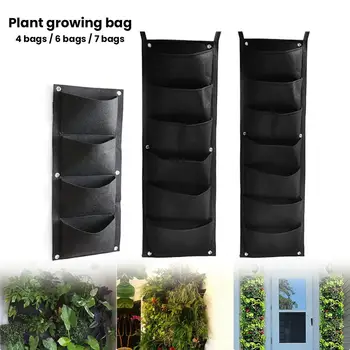 Vertical Horticultural Planting Felt Bag Three-dimensional Planting Bag Green Planting Cultivation Bag / nursery Bag / Plant Bag
Vertical Horticultural Planting Felt Bag Three-dimensional Planting Bag Green Planting Cultivation Bag / nursery Bag / Plant Bag