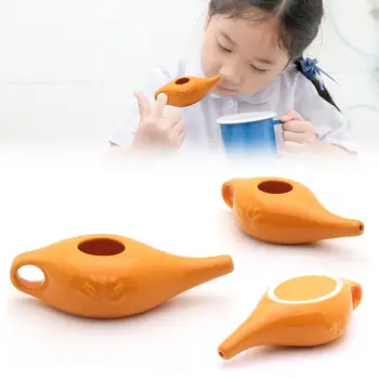 Ceramic Neti Pot Nose Washing Kit Comfortable Spout Pot for Sinus Rhinitis Allergy
Ceramic Neti Pot Nose Washing Kit Comfortable Spout Pot for Sinus Rhinitis Allergy
